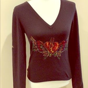 Raw 7 100% cashmere sweater.